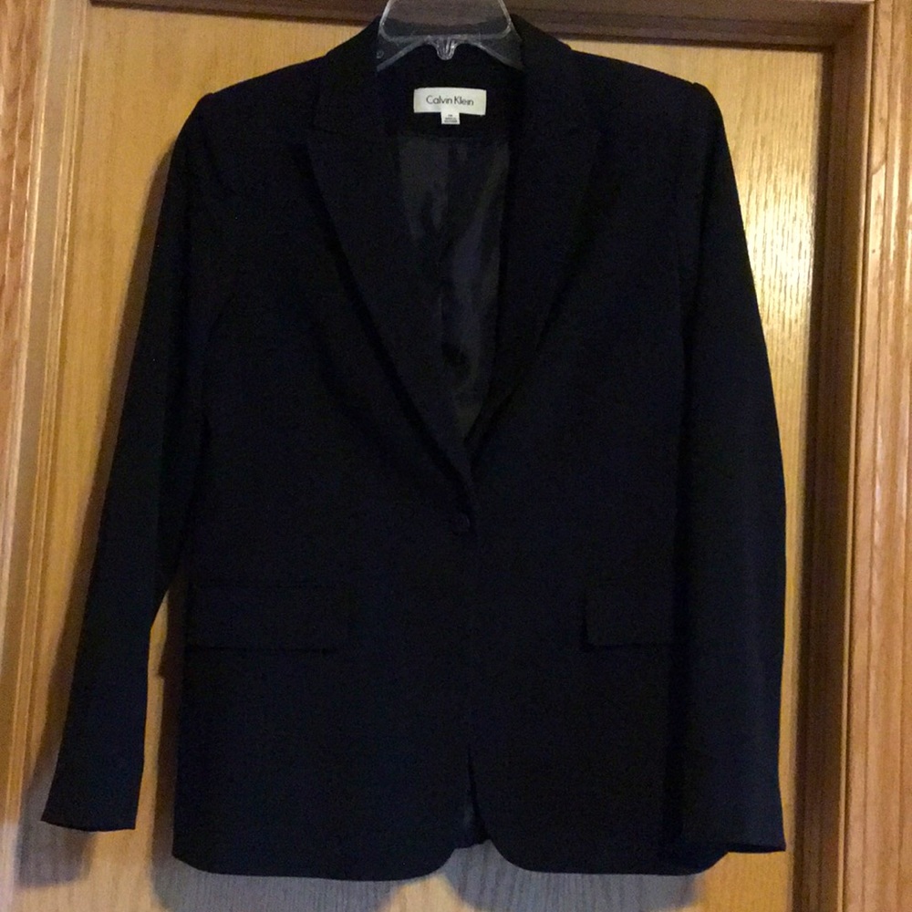 Calvin Klein Black Suit Jacket/ Blazer